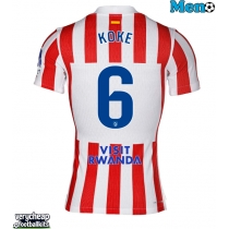 Atletico Madrid Koke #6 Replica Home Shirt 2025-26 Short Sleeve